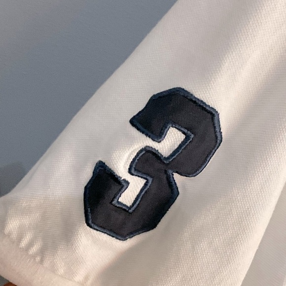 US Polo Assoc w/ Logo Shirt Size‎ XL White and Blue - Picture 3 of 5